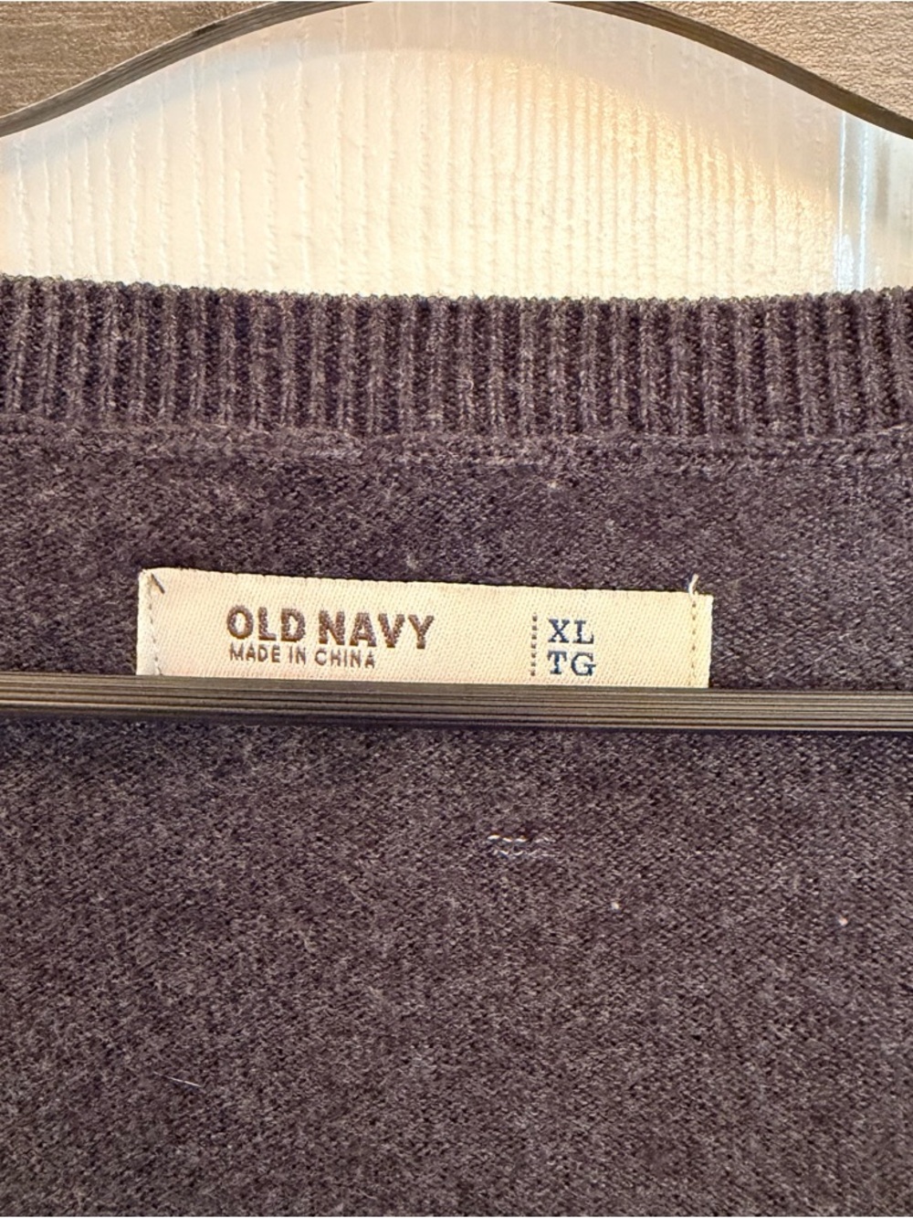 Old Navy Women's Charcoal Gray Zip Cardigan - Picture 2 of 5